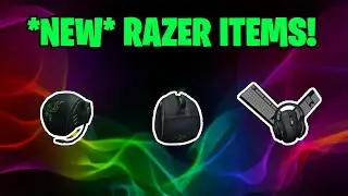 [FREE ITEMS] Upcoming Razer Items In Roblox! | Razer Event