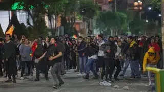 Proteste in Bolivien gegen Pr&auml;sident Morales