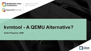kvmtool - A QEMU Alternative?