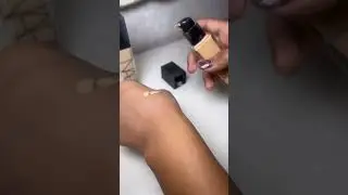 Swatching Nars Radiant Foundation #makeupartist #makeup #makeuplook #makeupshorts #shortviral #short