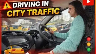 City driving with Safety tips | How to drive in traffic