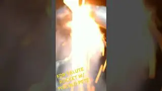 SALUTE ROCKET WITH A PICCOLO PETE!!!!!! 💥💥💥 #pyronation #fireworks #pyrotechnics #pyro