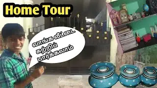 Most requested video Home tour |and gardening Rjcornor vlog in Tamil