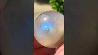 Moonstone 🌙 #shortsviral #crystals #moonstone #meditation #crystalball
