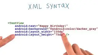 12   XML Syntax