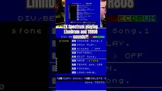ZX Spectrum being a LinnDrum or TR808?! #synthesizer #synth #music #musicproduction