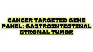 CANCER TARGETED GENE PANEL: GASTROINTESTINAL STROMAL TUMOR