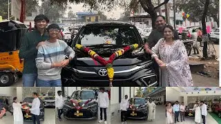 Buying Our New Toyota Hyryder 🚗 | New Car Vlog      @Mee_Neelima_Repala12 