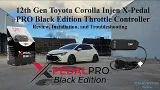 12th Gen E210 Toyota Corolla Injen X-Pedal PRO Black Edition Throttle Controller