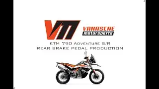 KTM 790 Adventure Brake Pedal 5-Axis CNC - Vanasche Motorsports