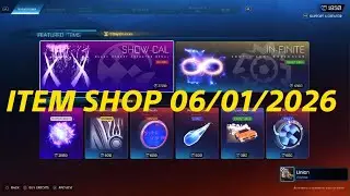 Rocket League item shop 06/01/2026