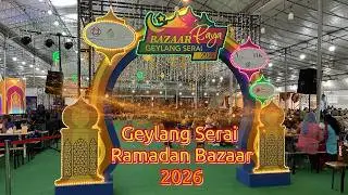 Geylang Serai Ramadan Bazaar 2026 | Singapore&rsquo;s Biggest Night Market Experience 🌙 #singaporevlogs
