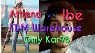 Athena Playing TDM Warehouse Against Ibe | Athena vs Ibe Only Sniping