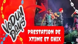 B&eacute;nin 🇧🇯 Vodun days 2026 : Prestation de Xtime et Ghix