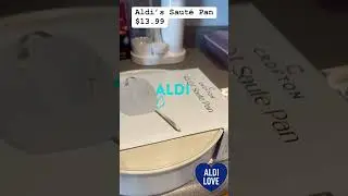 Aldi&rsquo;s Saut&eacute; Pan $13.99 #shortsfeed #shortsyoutube #aldi #shortsviral