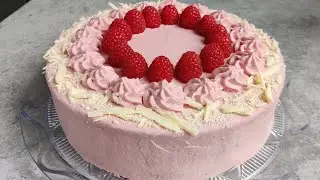 HIMBEER TORTE | Dessert | Rezept | Kuchen