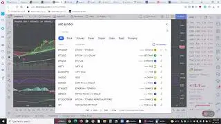 Tradingview - How to create a crypto watchlist