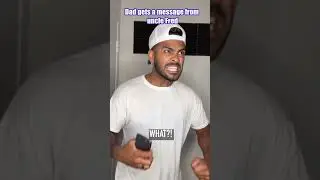 Dad gets a message from uncle Fred&hellip;😭💀 #viral #comedy