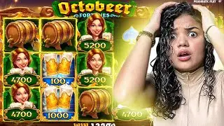 DEU A LOUCA NA BD! ARRISQUEI A BANCA TODA NO SLOT OCTOBEER FORTUNE🥶😱🚨