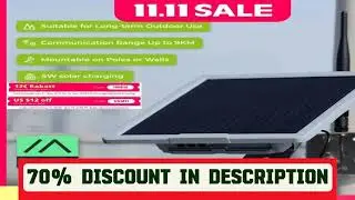A must-have product! SenseCAP Meshtastic Solar Node, 5W Solar Power Mesh LoRa Node, Integrates XIA