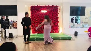 Couple dance on friend’s 25th Anniversary 