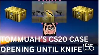 CS20 CASE UNTIL GOLD [Day 158] #tommuah #gaming #cs2 #caseopening #cs2fans