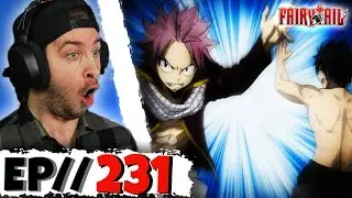 GRAY VS DORIATE!! // Fairy Tail Episode 231 REACTION - Anime Reaction