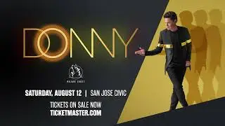 Donny Osmond LIVE in San Jose!