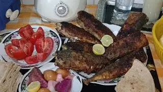 السمك المقلى اللذيذ على طريقتى ريحه و طعم ملوش مثيل 