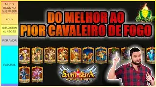 TIER LIST  - CAVALEIROS DE FOGO  - LENDAS DA JUSTIÇA!