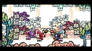 Jogando um pouquinho de yoshi island
