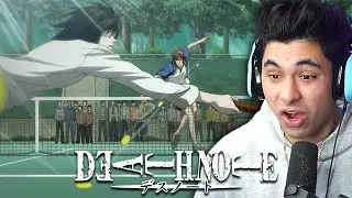 THE MOST INTENSE TENNIS MATCH | Death Note - E10 - REACTION