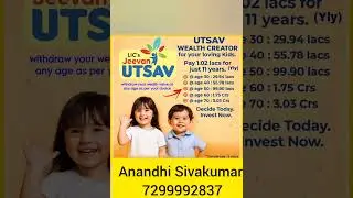 LIC Jeevan Utsav Plan Explained | Best Child Future Investment 2025 | Secure Wealth & Education&rdquo;