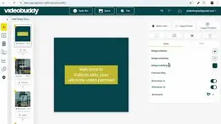 Hur du &auml;ndrar bakgrundsf&auml;rg i Videobuddy
