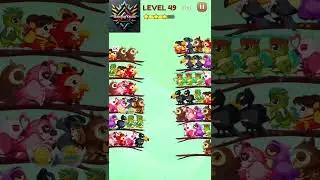 Bird Sort 2: Color Puzzle Level 49 Successful