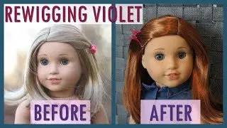 Rewigging/Recustomizing Violet! | AGTriviaMaster
