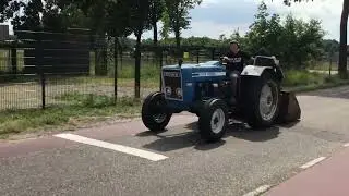Tracktor Spotting ! Oldtimer Ford 3600 Tractor ( Build in year 1976) at Sevenum the NL 30.6.2023👍👍👍🚜