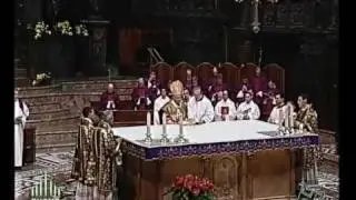 Duomo di Milano - Domenica I di Avvento 2010 - 1 - Lucernario e Liturgia vigiliare.avi