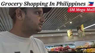 Grocery Shopping At Supermarket In SM Mega Mall, Manila Philippines 🇵🇭 