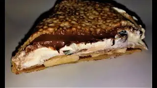 Быстрая и вкусная пустыня! Идеальный блин! 5 Ингредиент! 