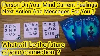 Person On Your Mind Current Energy,Feelings Next Action And Messages 💌Hindi Tarot Timeless Reading 