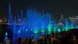 Spectra Light & Water Show at Marina Bay Sands | Singapore Night Show 2025