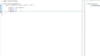 Java Tutorial #3 - 3D From scratch - Drawing polygons