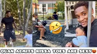 СИЯНИЕ СДЕЛАНО МАМОЧНОЕ СЕРДЦЕ ПРОПУСТИЛО 😳🤣🤣#teamrissandquan#rissaandquan#rissandquan