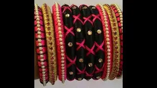 DESIGNER SILK THREAD  BANGLES