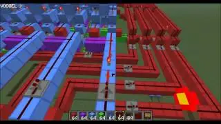 Minecraft Redstone Multiplier (8-Bit Binary) [Tutorial] [HD]