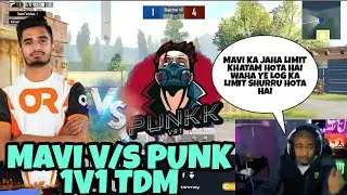 MAVI V/s PUNK 1V1 TDM 🔥 || SCOUT SPECTATING || MAVI STILL 1V1 GOD?