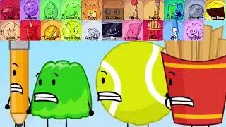 BFDIA 1 (Colour Coded Characters)