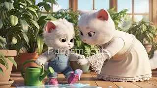 &ldquo;The Teacup Garden&rdquo;The story of mama cat and cute kitten