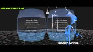 Motion capture of real actor imported into Unreal 4 Engine
